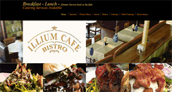 Desktop Screenshot of illiumcafe.com